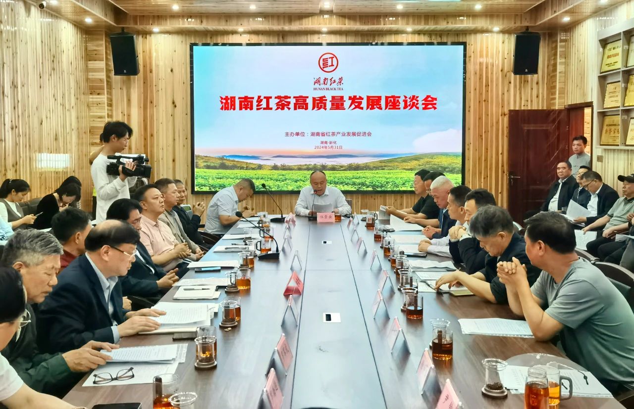 “湖南紅茶高質(zhì)量發(fā)展座談會”在新化召開