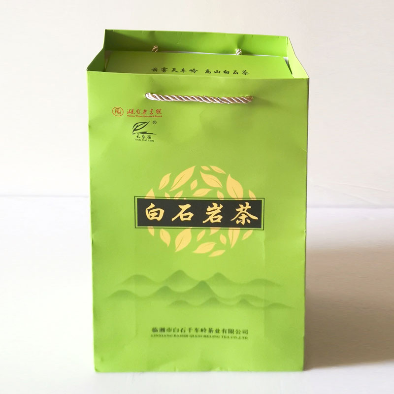 白石巖茶，4*100克 湖南老字號(hào) 天車(chē)嶺牌